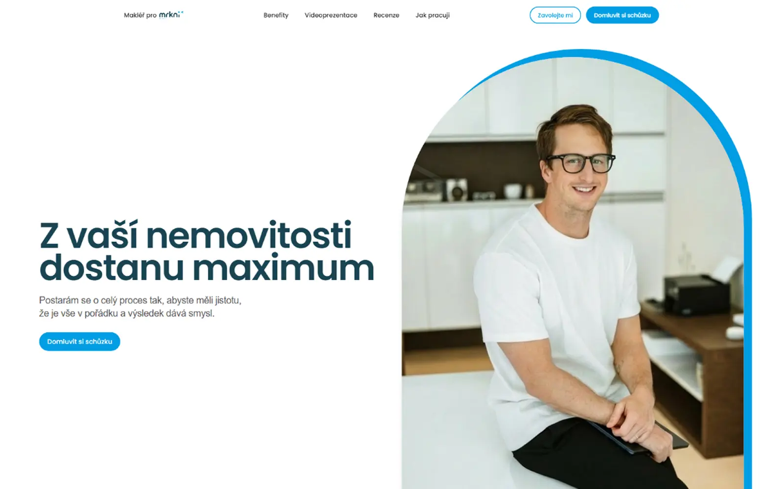 miroslavkubicek.cz – website for a real estate agent